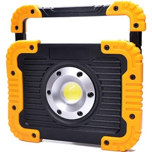 RV Camper LED COB Flood Work Light Spot Lamp Camping Fishing Building Security Lamp Portable Motorhome Auto Outdoors Accessories
