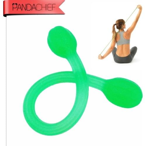 Silicone elastic resistance bands exercises chest expander fat grip rope fitness Yoga Crossfit Fitness exercise equipment 1PC