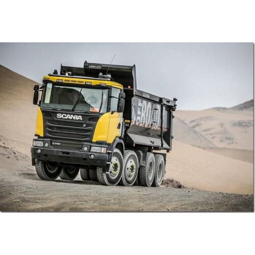 Modern Canvas Painting Scania Truck Vehicle Photo Wall Art Posters and Prints Wall Picture for Home Decor