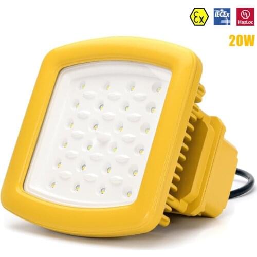 ATEX UL IECEx led light 20W LED hazardous area lighting AC100V-277V UL DLC LED explosion proof light