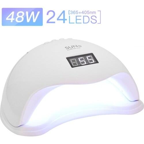 48W Professional LED UV Nail Lamp Led Nail Light Nail Dryer UV Lamp Women Fashion Nail Phototherapy Machine