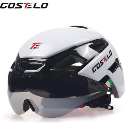 2020 Costelo Cycling Light Helmet MTB Road Bike Helmet Bicycle Helmet Speed Airo RS Ciclismo Goggles Safe Men Women 230g