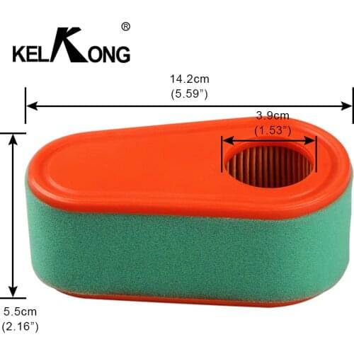 KELKONG 1Pc Air Filters and Pre-Filters For Briggs & Stratton 795066 796254 DOV Engines 7HP TO 8.75HP Lawn Mower Carb Chiansaw