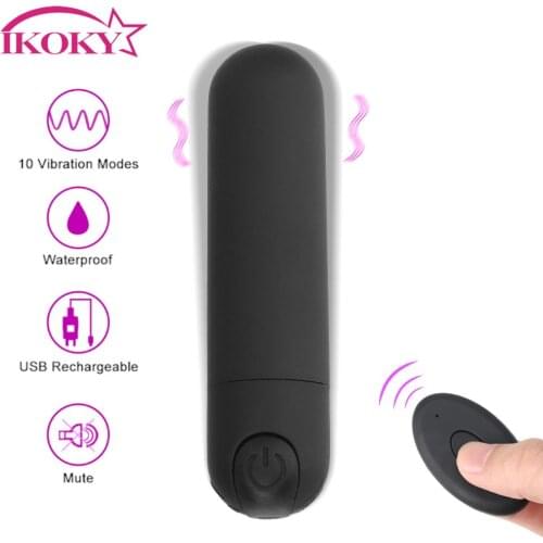 10 Frequency Sex Toys for Women Adult Products Vaginal G Spot Powerful Bullet Vibrator Female Masturbator Clitoral Stimulator