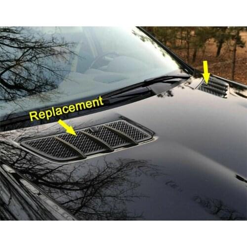 B36B Left Right Hood Air Vent Covers Compatible with W164 ML350 ML450 ML550 GL320 GL350 GL450 GL550