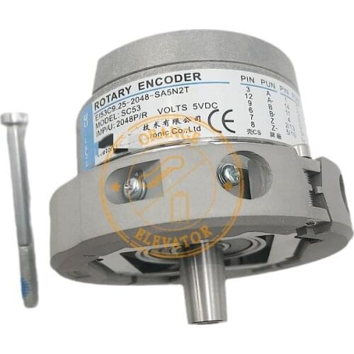 Used for Schindler 5200 elevator host encoder EI53C9.25-2048-SA5N2T