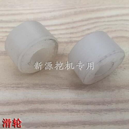 65-8 75-8T Rubber Wheel Excavator Trencher Accessories Front Windshield Pulley Door and Window Rolling Wheel