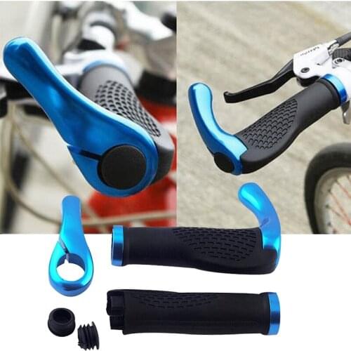 Mountain Bicycle Bike Cycling Lock-On Handlebar Hand Bar End Grips Set