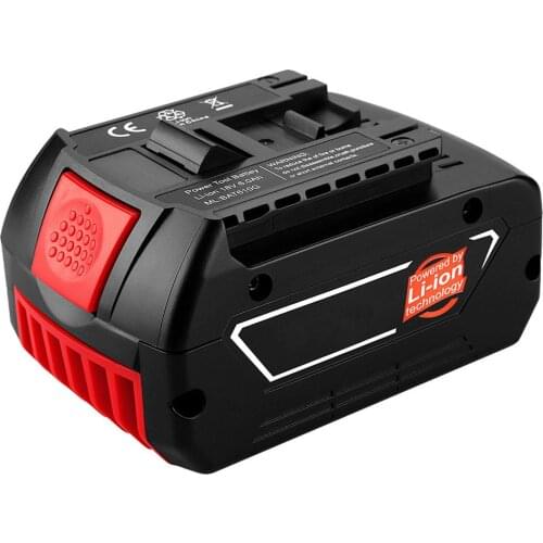 Battery Housing Cover PCB Circuit Board Kit for Bosch 18V Li-ion Battery Replacement Shell Case LED Light Label Repair Part