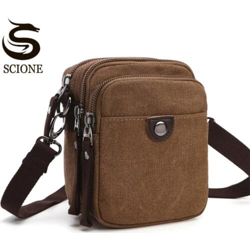 Men Portable Small Messenger Bag Fashion Casual Shoulder Chest bag Multifunctional Large Capacity Crossbody Bag Waist Bag XA755M