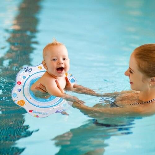 Inflatable Swimming Rings Baby Flamingo Float Swimming Circle Inflatable Pool Float Child Seat Mattress Water Toys