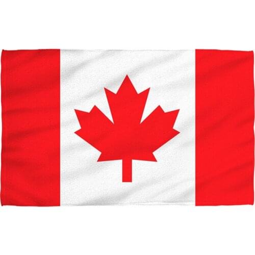 Classic Modern Canada Canadian Flag Beach Travel Pool Towels Microfiber Maple Leaf Flag Kitchen Face Towels for Adult Men Women