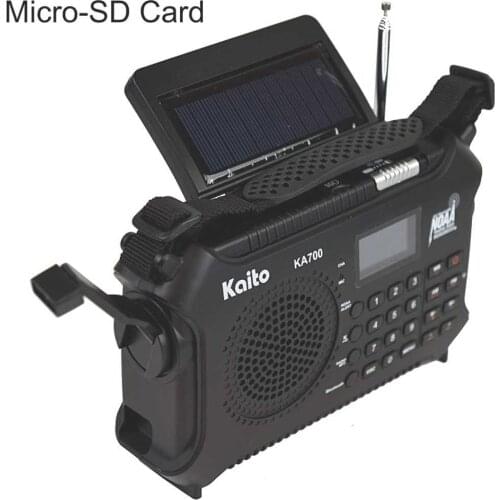 It is suitable for kaito ka-700 emergency disaster radio, Digital keyboard, LCD display and solar hand power generation