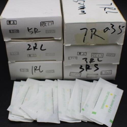 500pcs Sterilized 1R 2R 3R 3RS 5RL 7RL Traditional Eyebrow Tattoo Needle 0.35x50mm For Permanent Makeup Lip Eyeliner body tattoo