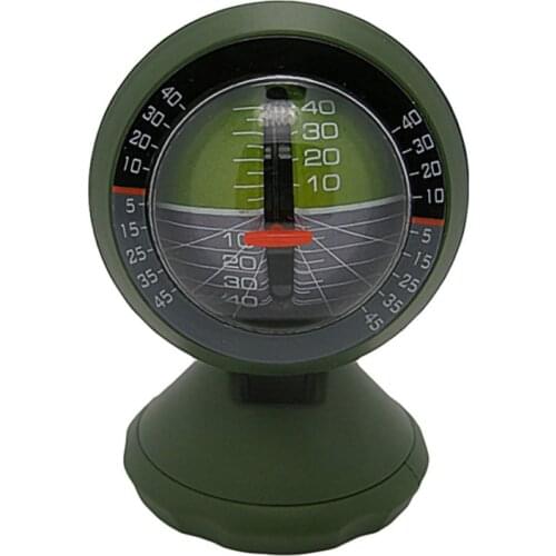 Outdoor Multifunction Car Inclinometer Angle Slope Meter Balancer Measure Equipment Professional Compass for Drive Hiking