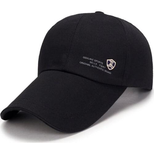 Unisex Extra Long Bill Baseball Cap Adjustable Snapback Cap Outdoor Sports Cap Low Profile Cotton Dad Hat Sun Hat