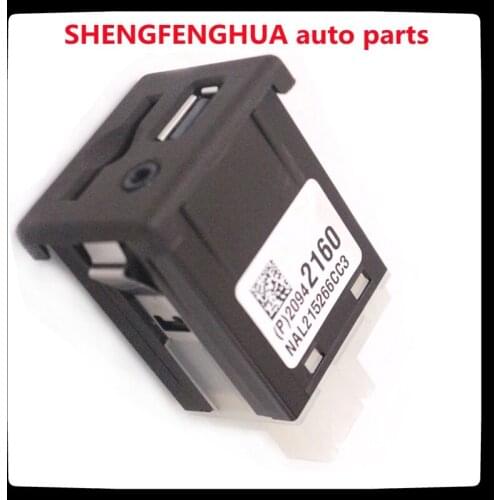 SHENGFENGHUA 20942160 Center Console Aux/USB Port Fit For GMC Buick Chevrolet New High Quality