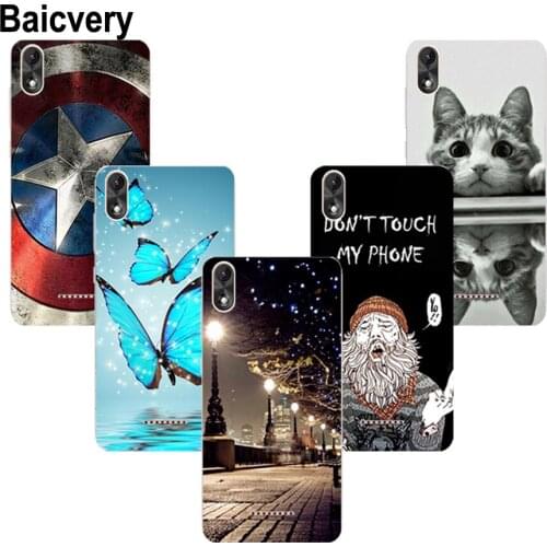 Wiko Lenny 4 Case Lenny 4 Lenny4 Soft Silicon Fundas Tower Butterfly Pattern Cover Wiko Lenny 4 for Wiko Lenny 4 Plus Coque