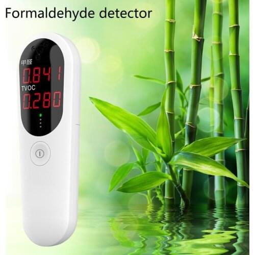 Indoor Home Digital Hand-Held Air Quality Tester HCHO Meter TVOC Monitor Formaldehyde Detector Indoor Air Meter