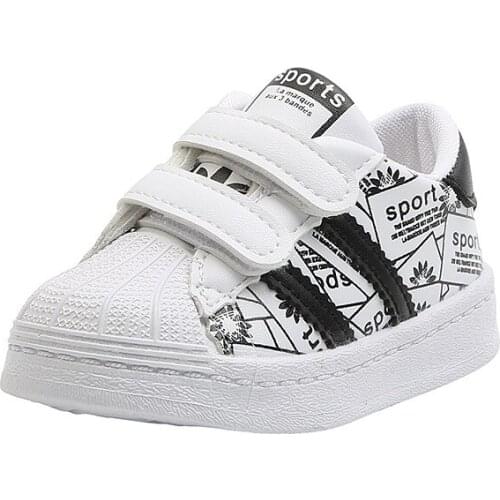 2021 Childrens PU Leather White Sneakers For Boys And Girls Sports Runnning кросовки для мальчиков Shoes Breathable