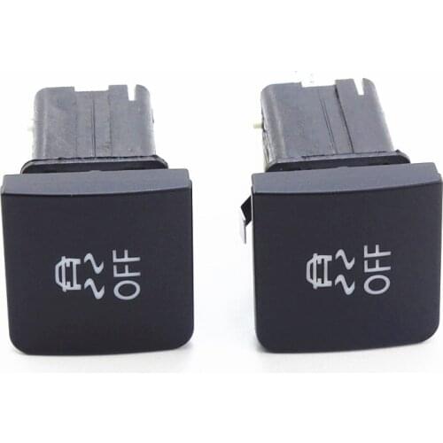 2Pcs Car ESP OFF ASR Anti Skid Drive Traction Stability Electronic Switch Button for VW Golf MK6 Jetta MK5 1KD927117 1KD 927 117