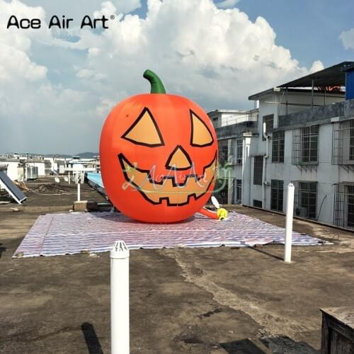 Giant Halloween inflatable pumpkins for USA made by Ace Air Art