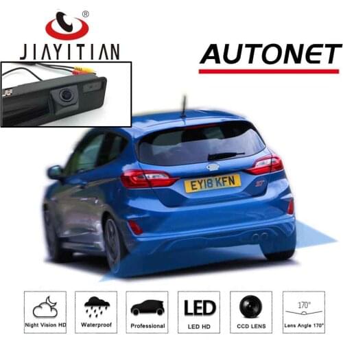 JIAYITIAN HD Trunk handle camera For Ford Fiesta hatch Facelift 2018 2019 2020/CCD/Night Vision/Backup Reverse rear view Camera