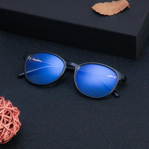 Fashion Anti-blue Light EyeGlasses Men and Women Round Glasses Frame Student Computer Goggles Eyewear New Arrival 2019