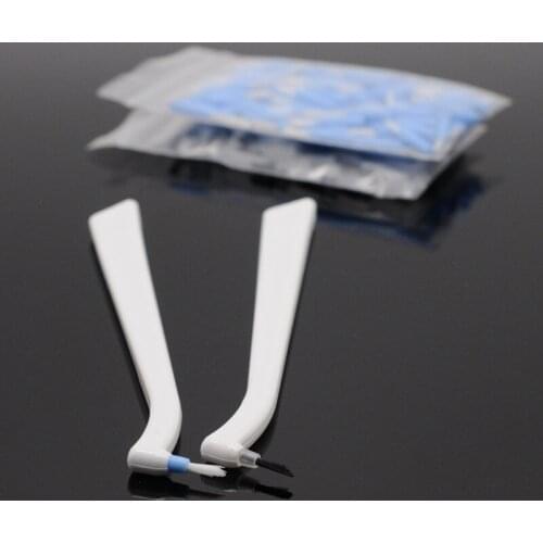 Dental Lab Disposable Composite Brush Tips / Brush Handles For Dentist Supplies