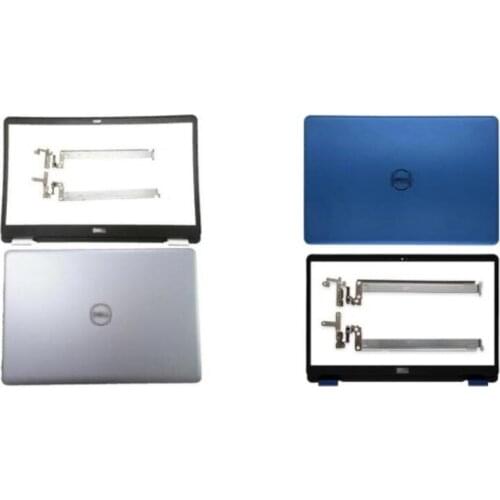 NEW for Dell Inspiron 15 5584 LCD Back Cover& bezel & Hinges G6JGN 0G6JGN Blue