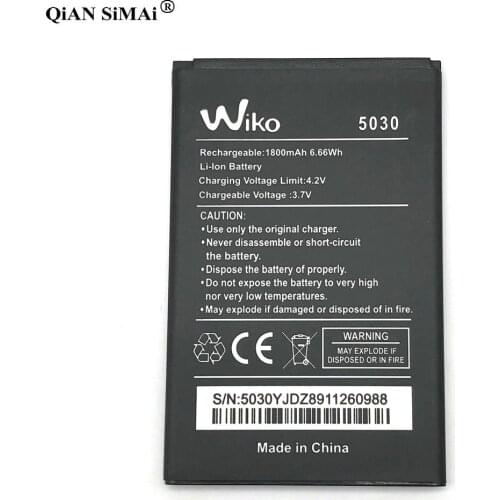 New High Quality 1800mAh battery For Wiko 5030 phone