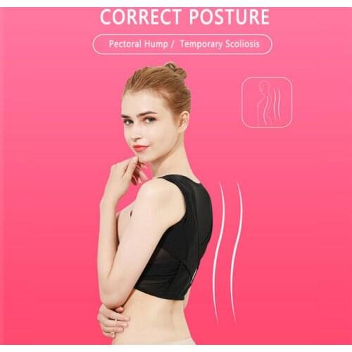 Braces Supports Belt Adjustable Back Posture Corrector Clavicle Spine Back Shoulder Lumbar Brace Support Belt Women
