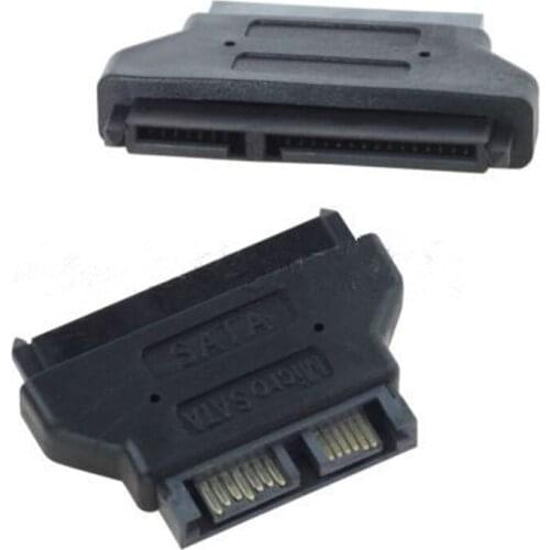 SATA 22 pin 22p female to ODD slimline SATA 13 pin male CD-ROM convertor adapter
