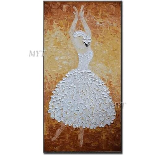 Sonorous And Graceful Dance Steps Oil Painting Handpainted Paintings Wall Art Home Decor Picture Modern Oil Painting On Canvas