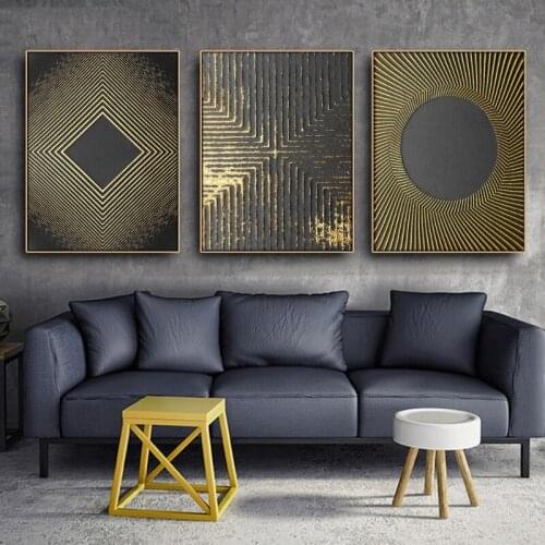 Modern Classic Abstract Poster Home Decoration Sofa Background Wall Living Room Bedroom Dining Room Frameless Fashion Painting