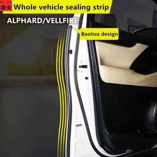 Suitable for 15- 20 years Alphard Vellfire 30 series sealing strip refit the whole car soundproof dust special accessories