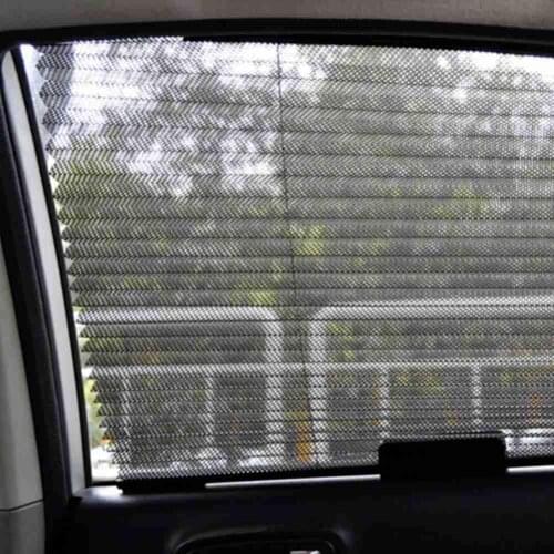 Retractable Car Auto Side Window Sunshades Sun Shade Blind Visor Protection Window Film Car Sun Shade Windshield Curtain Roller