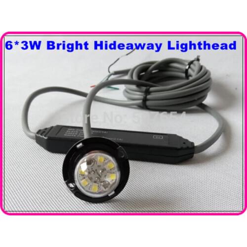 Higher star 18W Led Hideaway Lights,Sidelight,Grill emergency lights,car strobe warning light,18flash,waterproof
