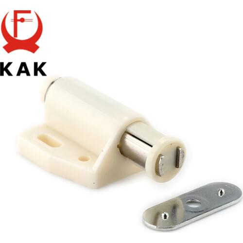 5pcs KAK Cabinet Catch Kitchen Door Stopper Soft Quiet Close Magnetic Push to Open Touch Damper Buffers For Furniture Hardware