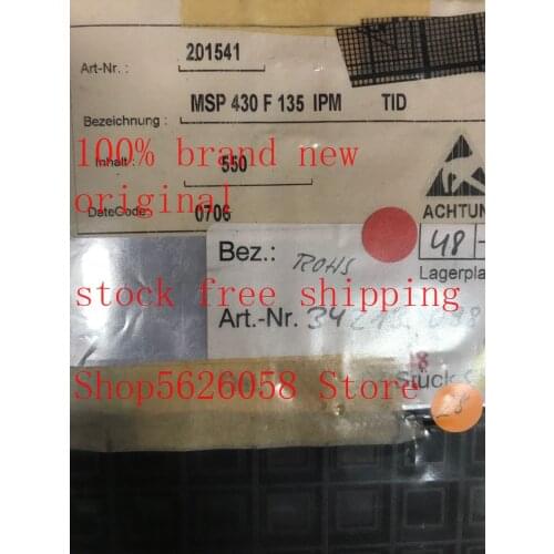 MSP430F135IPM QFP64 100% new original 10PCS-500PCS/LOT STOCK