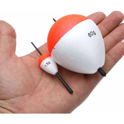 14Pcs Red and White Fishing Float Set Fishing Floats Bobber with Sticks Pesca Fishing Tackle Tool