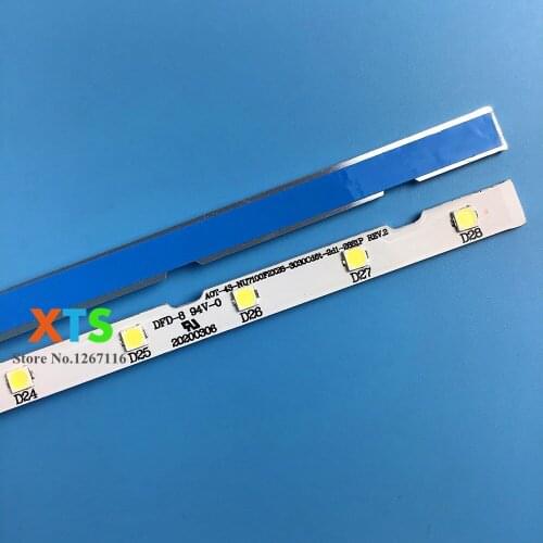 50pcs LED Backlight for UE43NU7100 43NU7100 UE43UN7020 V8N1-430SM0-R0 LM41-00606A UE43NU7199 UE43NU7195 BN96-45954A BN61-15482A