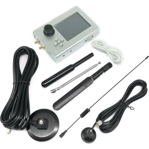 Aluminum Case Case 3.2 inch Touch LCD HackRF One+PortaPack H2+0.5ppm TXCO GPS Mayhem Firmware programmed +Battery USB Antenna
