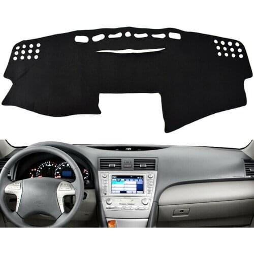 Anti-Glare Car Dashboard Cover For Toyota Camry Altis Hybrid XV40 2007 2008 2009 2010 2011 Non-Slip Silicone Dot Dashoboard Pad