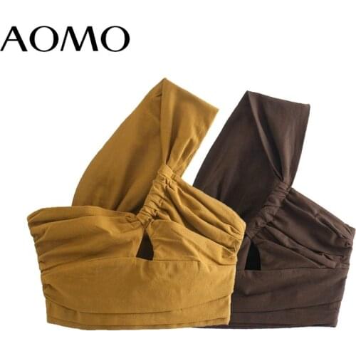Женские топы AOMO China At AliExpress