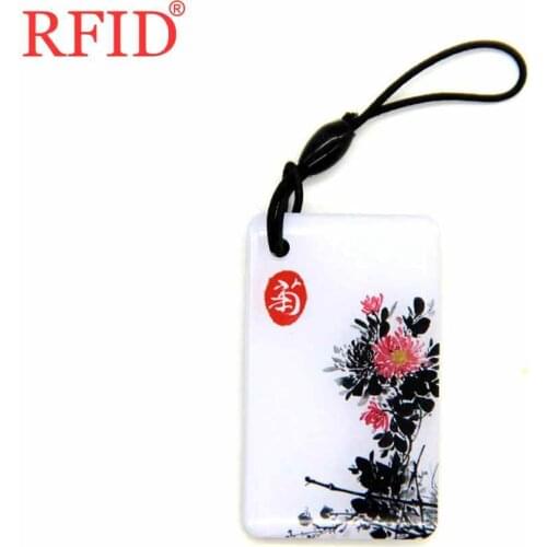 UID S50 1K 13.56Mhz RFID Block Rewritable Tags IC Card Changeable Card For Access Control Waterproof Dropping Glue Keychain 1pcs