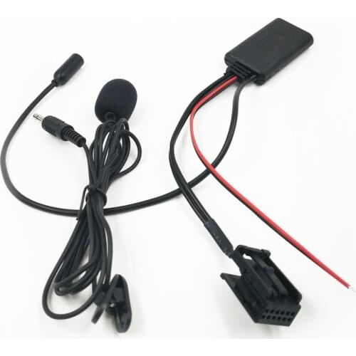Biurlink 2020 Bluetooth 5.0 Aux Microphone Wireless Phone Calling Handsfree Adapter For BMW X3 X5 Z4 E83 E85 E86 E39 E53