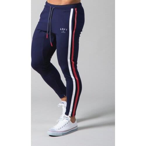 Joggers Cotton Men Pants Casual Skinny Sweatpants Autumn Running Trousers Male Track Pants Gym Fitness Training Sports Bottoms