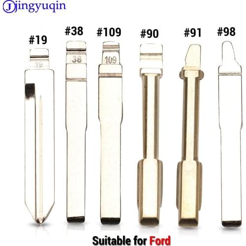 Jingyuqin 1p Car Key Ucut Blade #19 #38 #109 #90 #91 #98 for ford