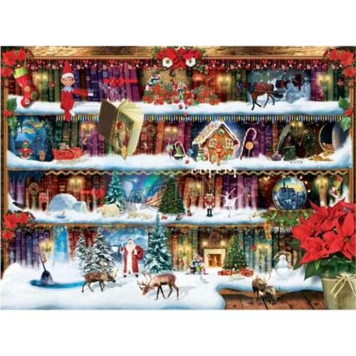 Full square/round 5D DIY diamond painting christmas tales puzzle Embroidery Pattern Cross stitch kit mosaic room decor gifts